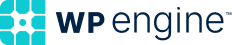 Лого на WP Engine – управлявана WordPress хостинг платформа, използвана от DEMA за бързина и сигурност на сайтове