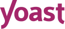 Лого на Yoast SEO – плъгин за WordPress SEO оптимизация, използван от DEMA за съдържание и мета данни